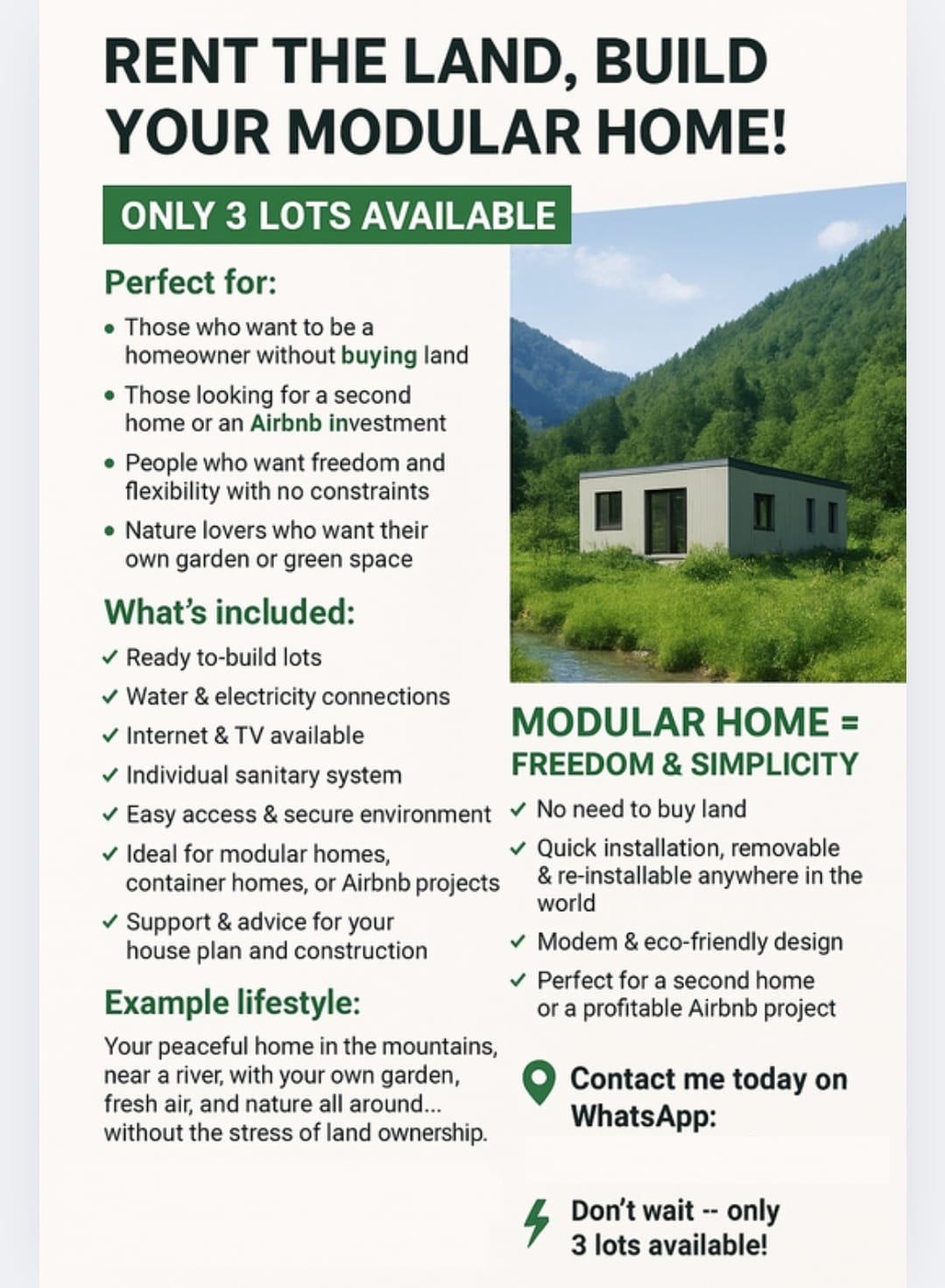 OFFER 1 — 500 m² LAND + YOUR OWN HOME - photo 3