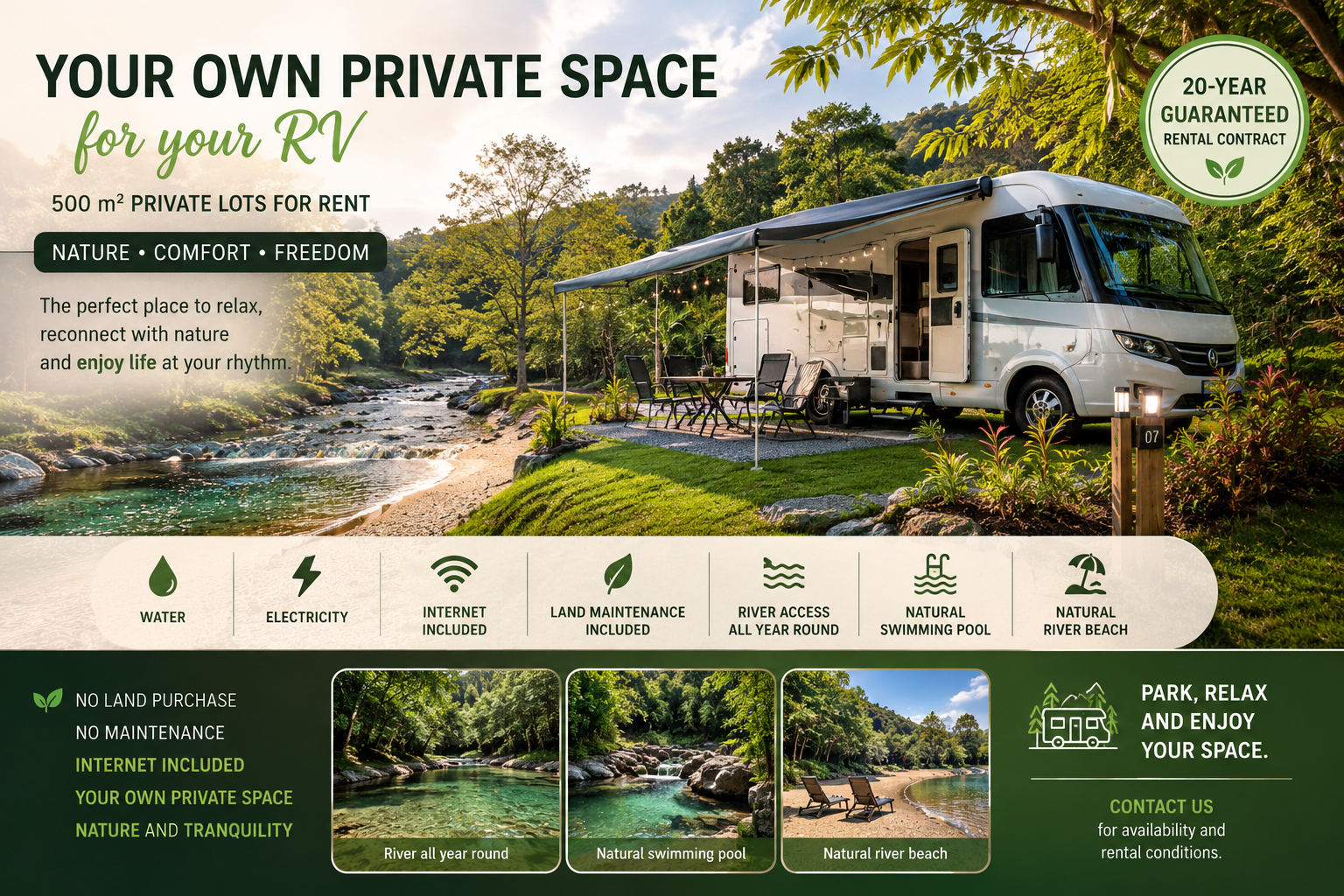 🚐🌿 YOUR OWN PRIVATE SPACE FOR YOUR RV - photo 3