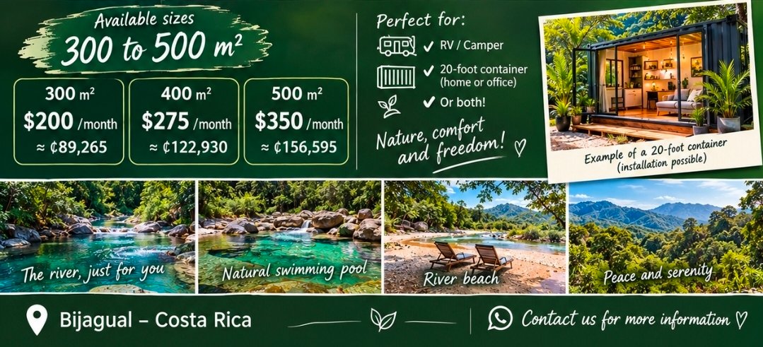 TERRENOS PRIVADOS EN ALQUILER - PRIVATE LAND FOR RENT - imagen 2