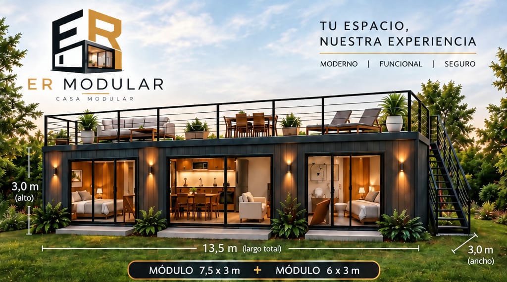 Modern Modular Home with Private Rooftop Terrace - photo 1